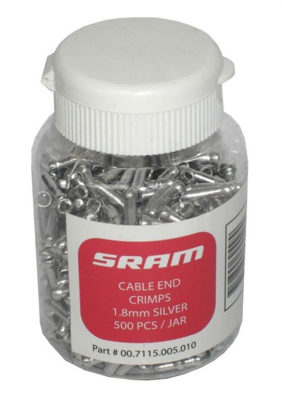 TERMINAL CABO SRAM 1.8MM, 500-COUNT JAR