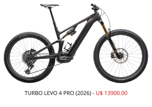 BIKE SPECIALIZED TURBO LEVO 4 PRO - 2026
