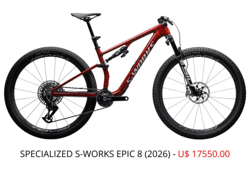 BIKE SPECIALIZED S-WORKS EPIC 8 - 2026