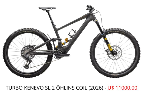 BIC. SPZ TURBO KENEVO SL 2 OHLINS COIL 2026