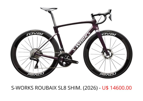 BIKE SPECIALIZED S-WORKS ROUBAIX SL8 SHIM - 2026