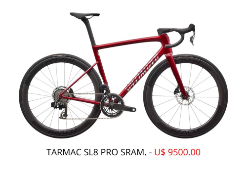 BIKE SPECIALIZED TARMAC SL8 PRO SRAM 