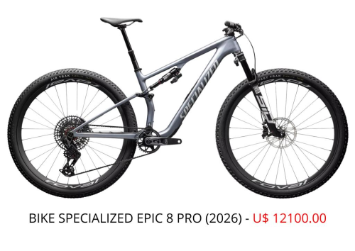 BIKE SPECIALIZED EPIC 8 PRO - 2026