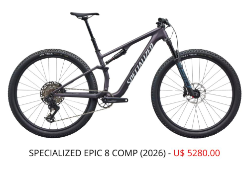 BIKE SPECIALIZED EPIC 8 COMP - 2026