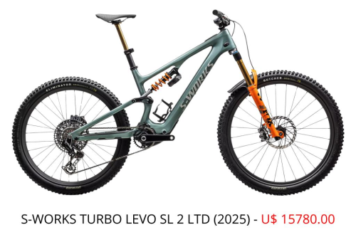 BIC. SPZ S-WORKS TURBO LEVO SL 2 LTD - 2025