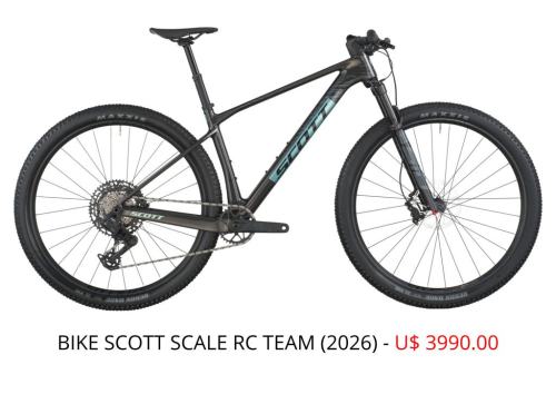 BIKE SCOTT SCALE RC TEAM - 2026