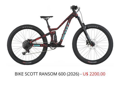 BIKE SCOTT RANSOM 600 - 2026