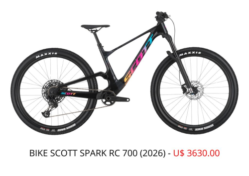 BIKE SCOTT SPARK RC 700 - 2026