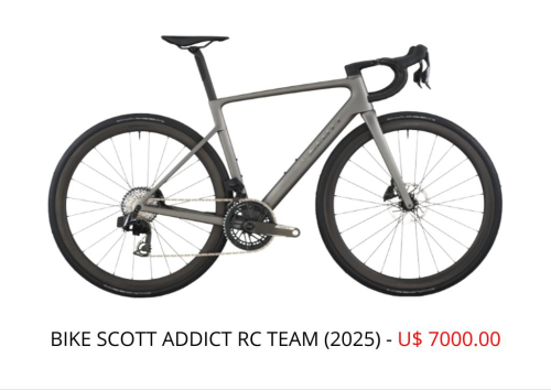 BIKE SCOTT ADDICT RC TEAM - 2025
