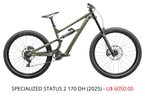 BIKE SPECIALIZED STATUS 2 170 DH - 2025