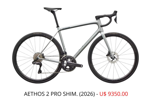 BIKE SPECIALIZED AETHOS 2 PRO SHIM - 2026