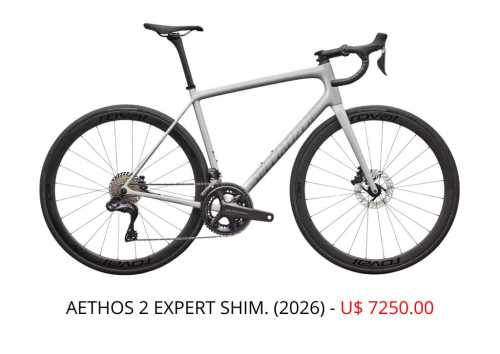 BIKE SPECIALIZED AETHOS 2 EXPERT SHIM - 2026
