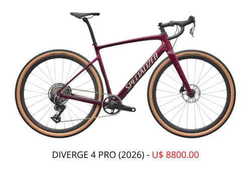 BIKE SPECIALIZED DIVERGE 4 PRO - 2026