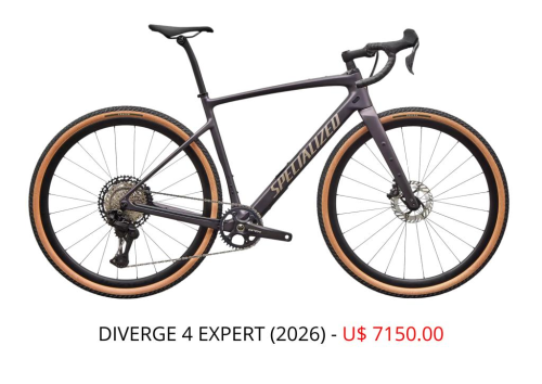 BIKE SPECIALIZED DIVERGE 4 EXPERT - 2026