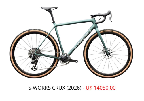 BIKE SPECIALIZED S-WORKS CRUX - 2026