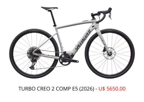 BIKE SPECIALIZED TURBO CREO 2 COMP E5 - 2026