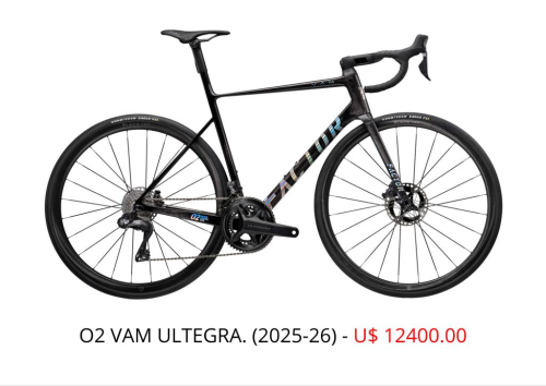 BIC. FACTOR O2 VAM ULTEGRA - 2025