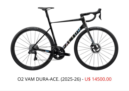 BIC. FACTOR O2 VAM DURA-ACE - 2025