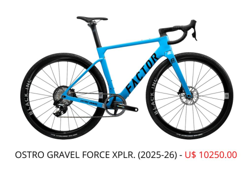 BIC. FACTOR OSTRO GRAVEL FORCE XPLR - 2025