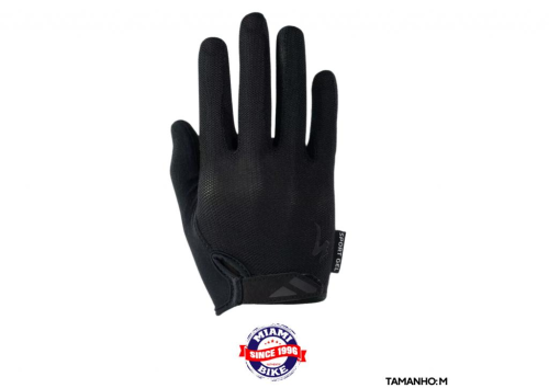 LUVA SPECIALIZED BG-SPORT GEL LONG FINGER - MEN (M)