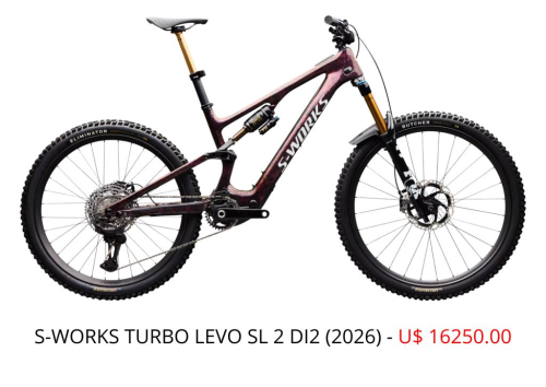 BIC. SPZ S-WORKS TURBO LEVO SL 2 DI2 2026