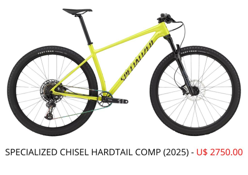 BIKE SPECIALIZED CHISEL HARDTAIL COMP - 2025