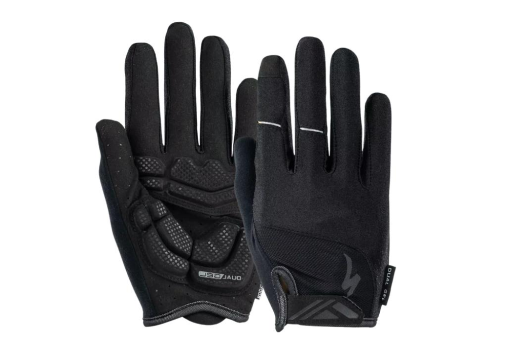 LUVA SPECIALIZED MEN´S BODY GEOMETRY DUAL-GEL LONG FINGER