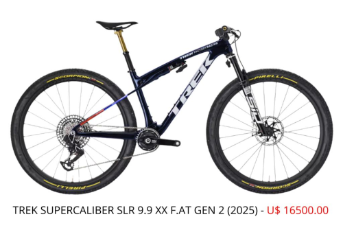 BIC. TREK SUPERCALIBER SLR 9.9 XX FLIGHT ATTENDANT GEN 2 - 2025