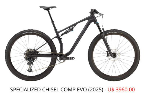 BIKE SPECIALIZED CHISEL COMP EVO 2025