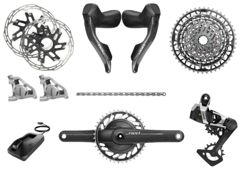 GRUPO SRAM RED XPLR AXS E1 POWERMETER